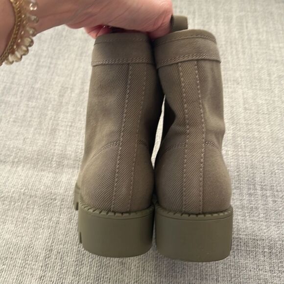 Marc Fisher Boots Womens Size 9 Fayth Green Fabric - Picture 5 of 7